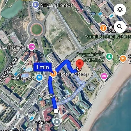 Appartement Acogedor En Primera Linea De Playa *